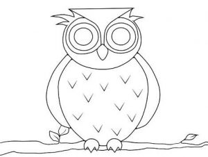 نقاشی کودکانه جغد و خفاش