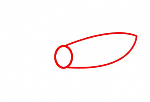 نقاشی ساده کودکانه ملخ